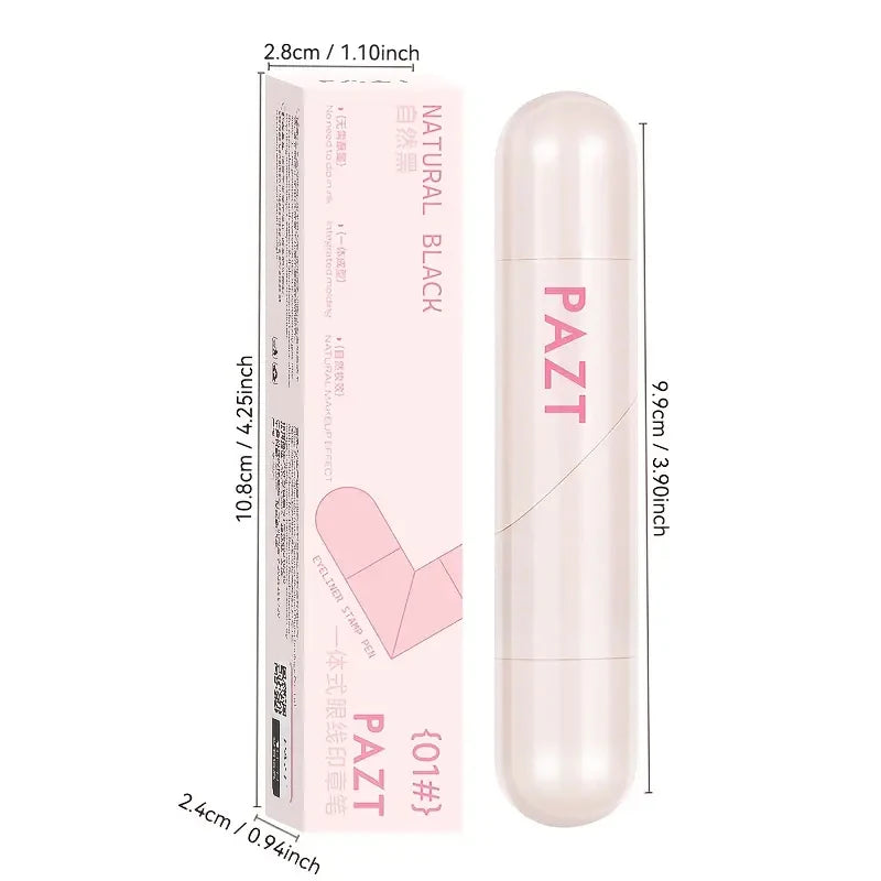 Integrated Eyeliner Seal Pen Waterproof Sweat Proof Durable Fixation Qme