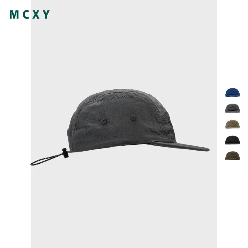 Lightweight Breathable Waterproof Quick-dry Drawstring Outdoor Sun Hat Qme