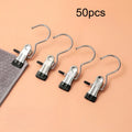 Multi Functional Metal Pants Hangers With Anti Slip Clips Space Saving Closet Organizer For Jeans Skirts Trousers Storage Qme 50pcs
