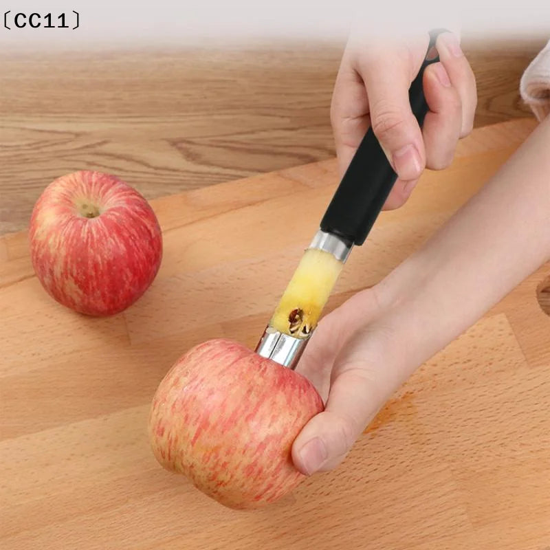 Corer Pitter Pear Bell Twist Fruit Stoner Easy Core Seed Remover Qme Default Title