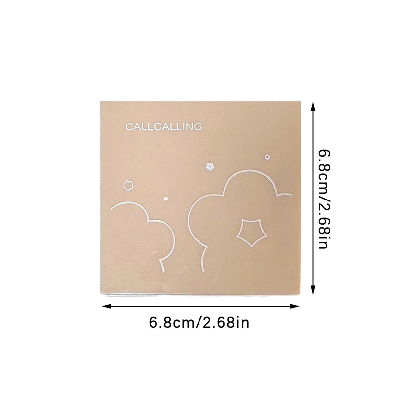 Four Face Highlighter Palette Matte Shadow Lasting Glow Brighten Qme