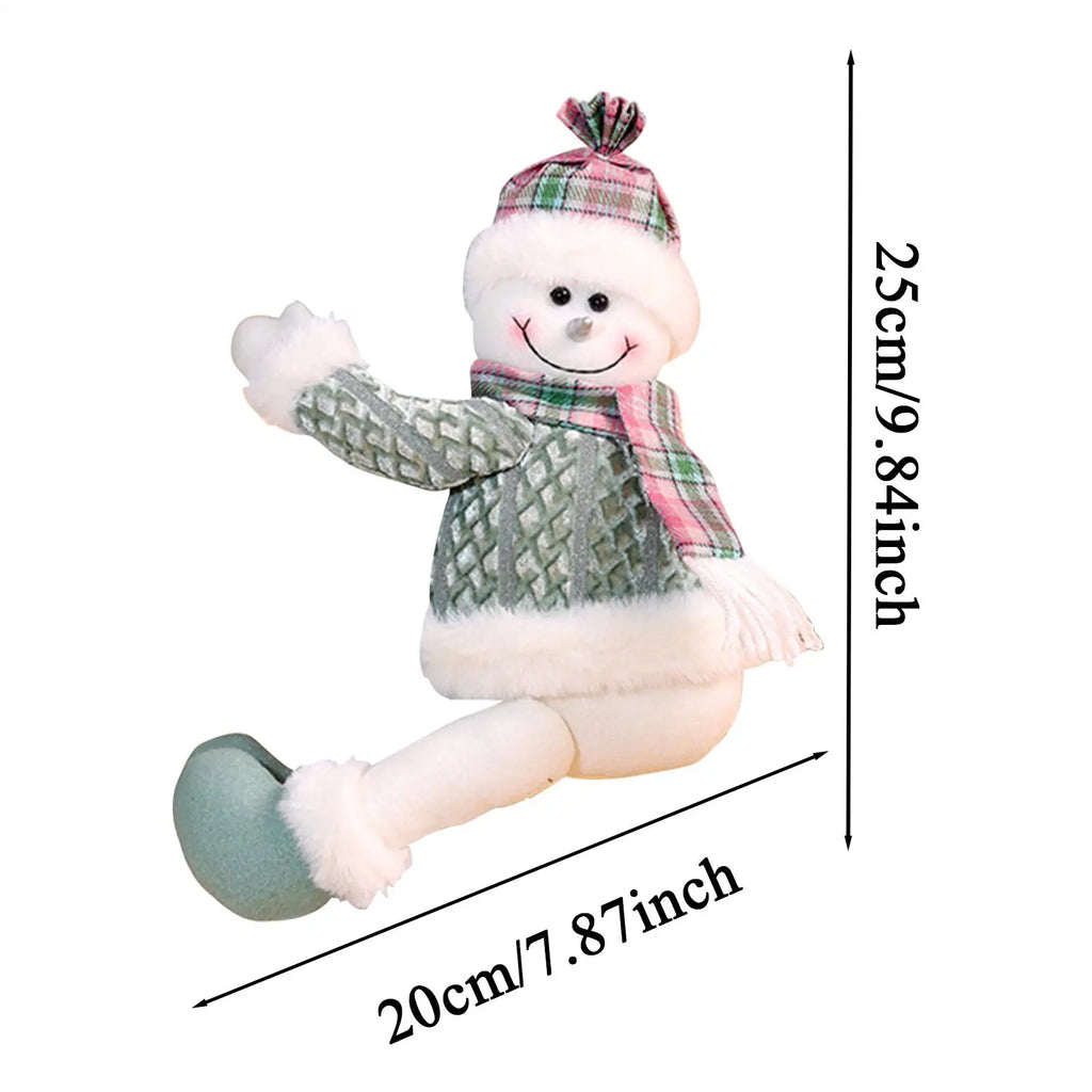 Tie Backs Snowman Gnome Drapery Buckles Christmas Drape Home Bedroom Qme