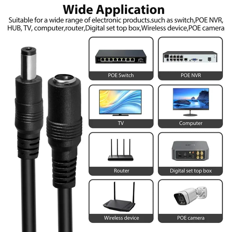 Truck Reverse Camera Video Cable 4-Way Monitor Extension Line for Semi-Trailer Aviation Connector Qme