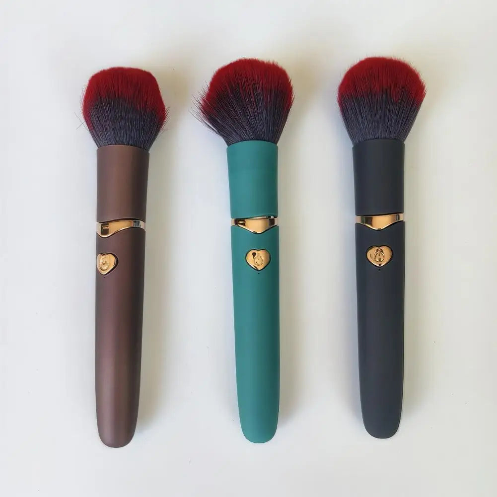 USB Rechargeable Cosmetic Brush Electric Makeup 10 Gear Vibration Qme