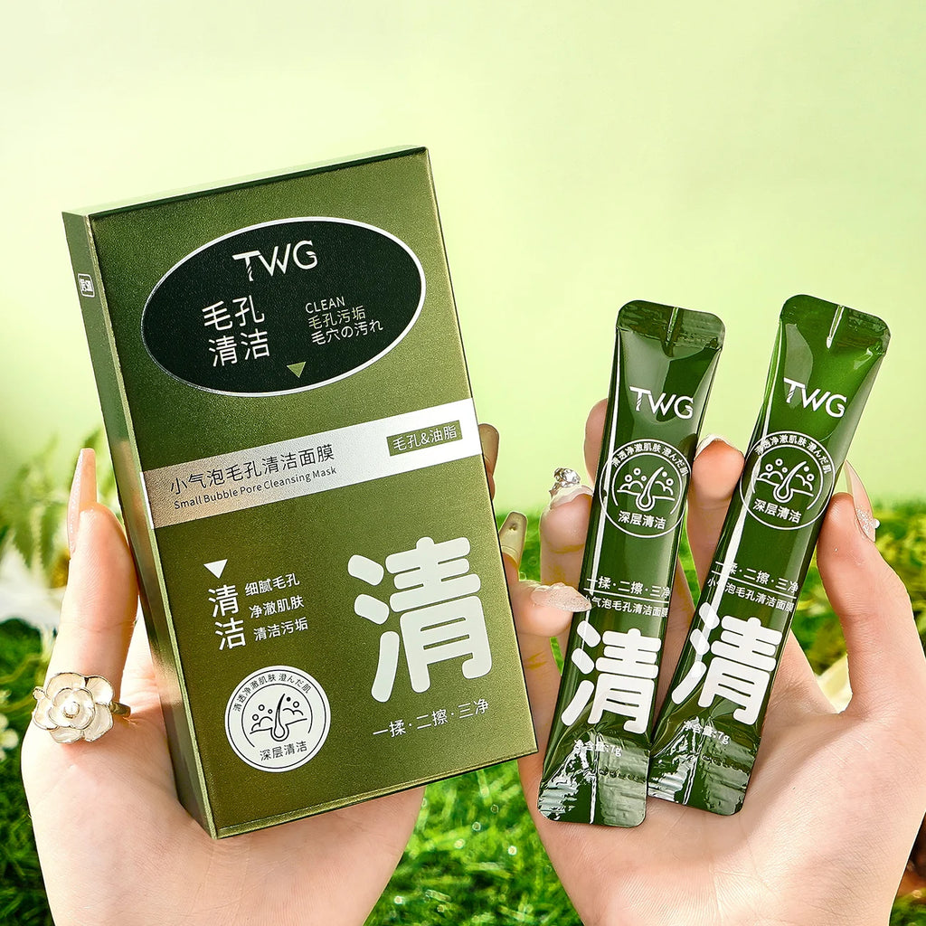 Small Bubble Pore Cleaning Facial Mask Delicate Pores Deep Qme