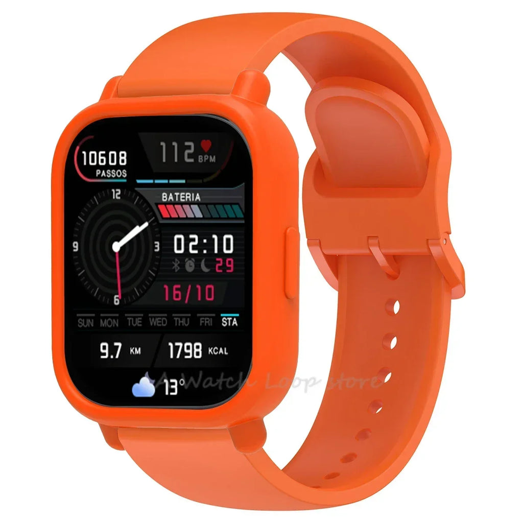 Silicone Case Strap Redmi Watch 5 Lite Active Repacement Bracelet