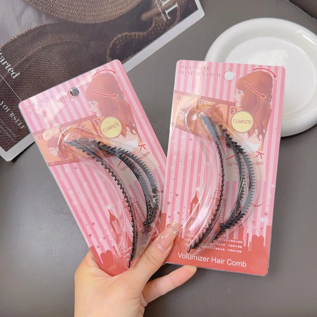 1/4pcs Cushion Stable Hair Roots Volumizing Fiber Insert Comb Invisible Fluffy Hair Pad Heightening Artifact Hairstyle Tool Qme