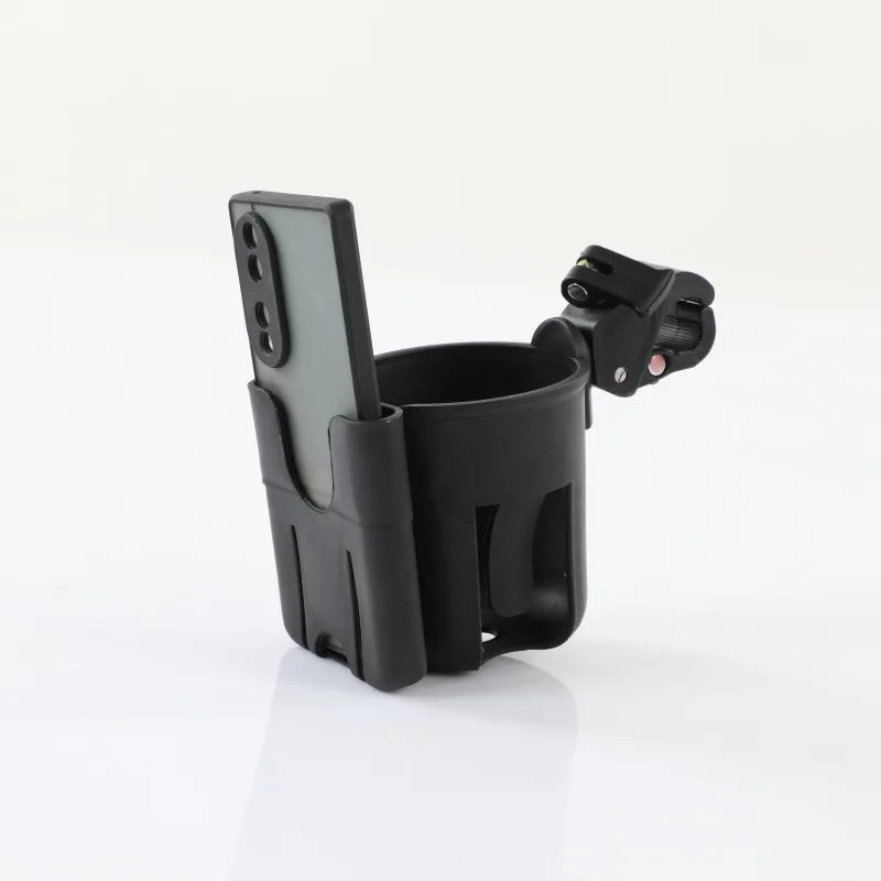Children's Water Cup Bottle Storage Cup Holder Baby Walker Artifact Mobile Phone Holder Milk Tea Holder Accessories Qme black