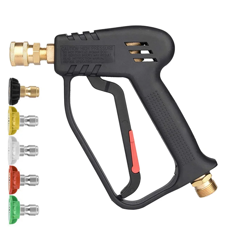 A02F-High-Pressure Car Washing Head Washing Head Pure Copper Cleaning Head High-Pressure Cleaning Household Qme As Shown