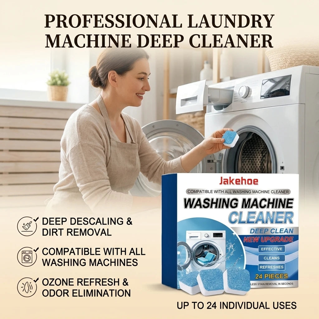 Washing Machine Cleaning Tablets Removing Mold & Scale Eliminate Odors Reduce Bacterial Growth Powerful Washing Machine Cleaner Qme