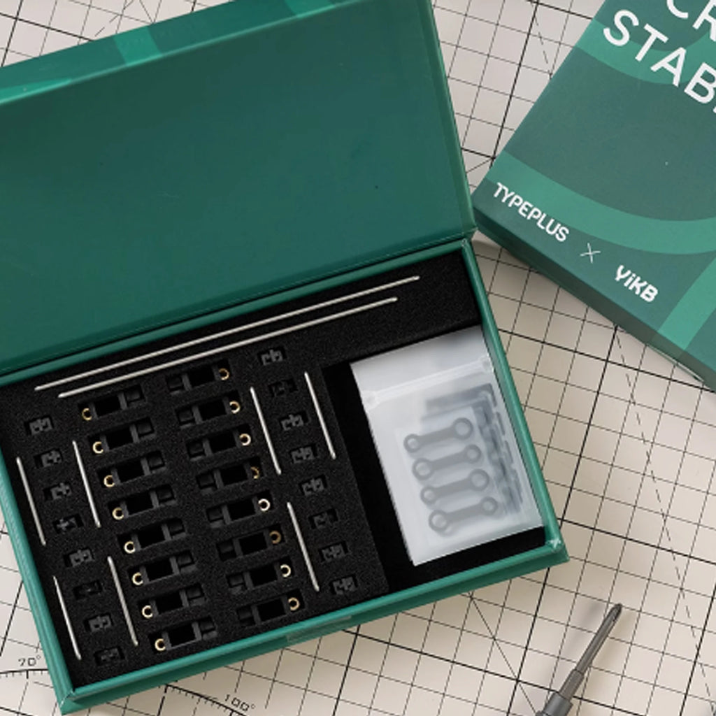 TYPEPLUS X YIKB Screw-in Stabilizer Customized Mechanical Keyboard Accessories PCB Screw Satellite Axis PCB 100% Layout Gaming Qme