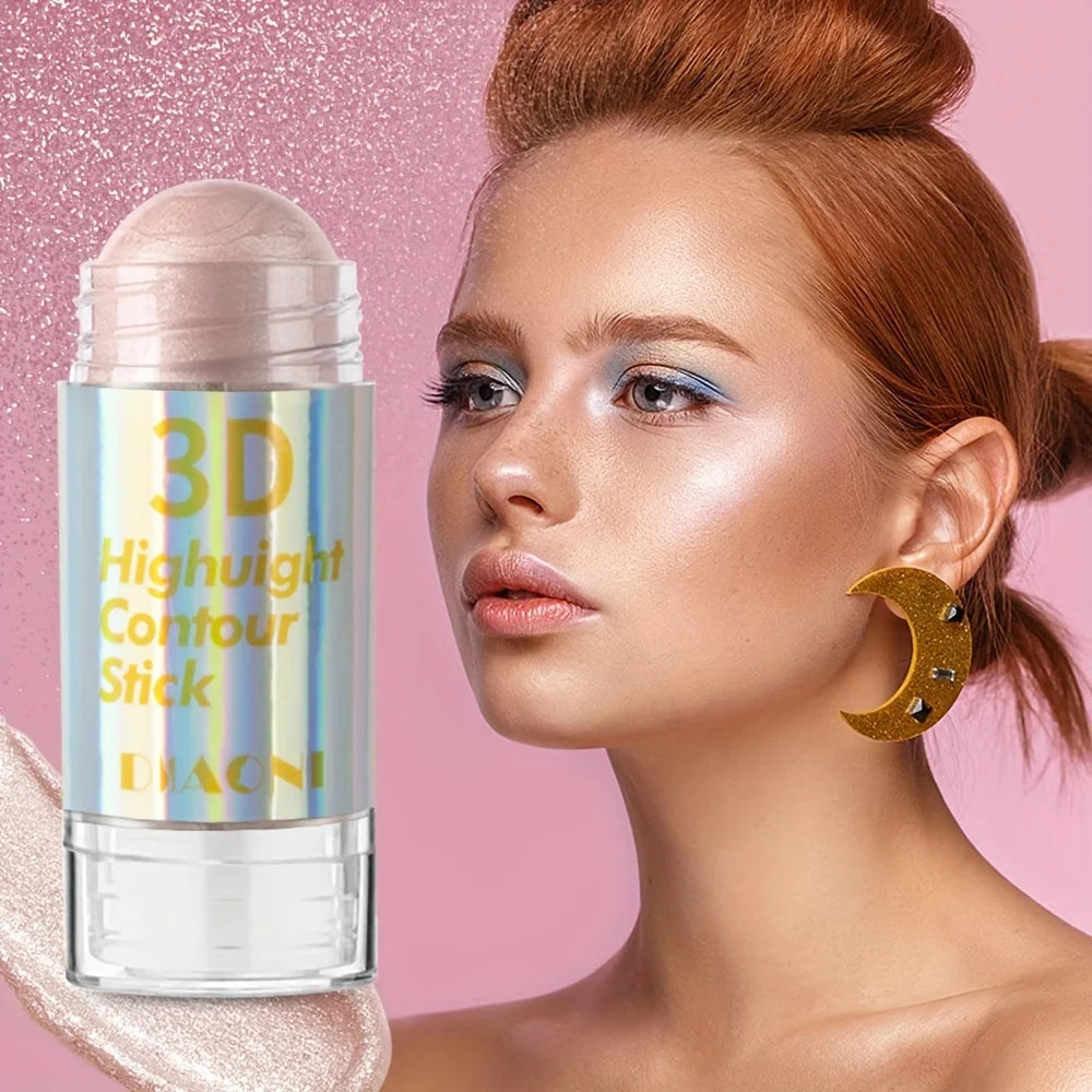 Water Light Highlighter Stick Blush Make Up Face Body Glitter Qme 03