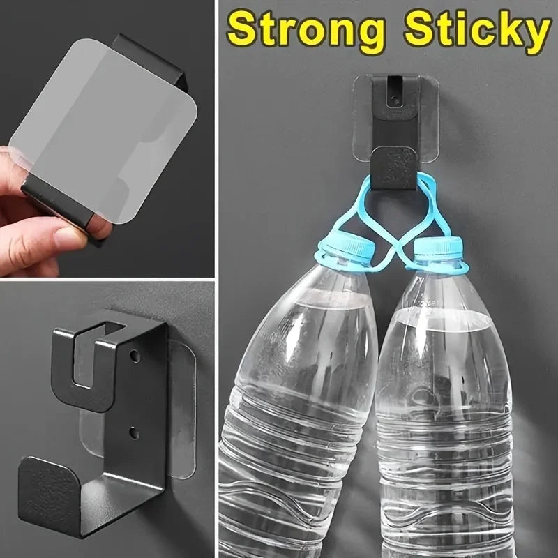 10Pcs super non-punching double-sided nano-tape, auxiliary fixing sticker transparent strong sticker transparent magic double-si Qme