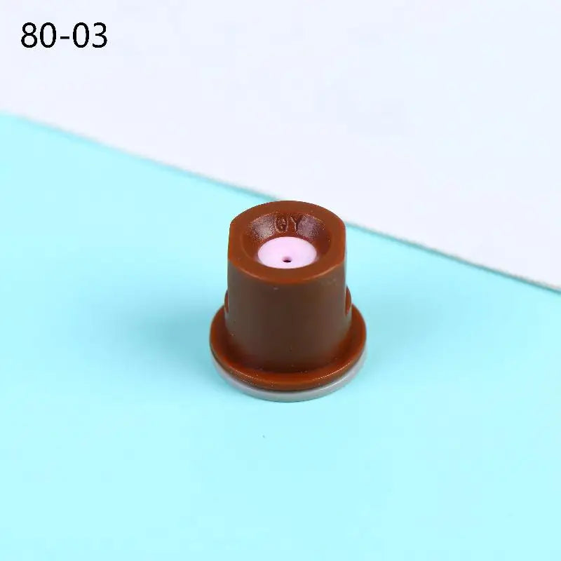 Anti-drip Ceramic Hollow Cone Nozzle Pressure Mist 80 Degree Qme Brown