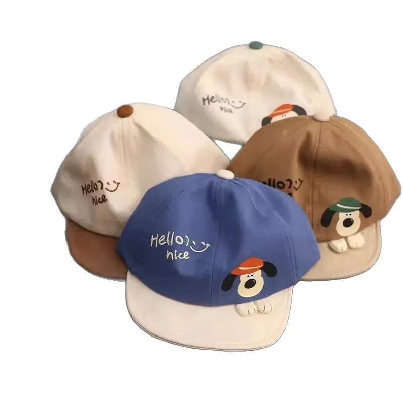 Spring Autumn Baby Baseball Cap Cute Korean Sunshade Hat Infants Qme