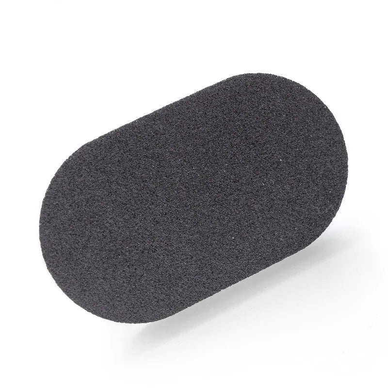 1pc With Handle Emery Sponge Rub Magic Rub, Suitable For Kitchen Countertops, Wash Pot Bottom Black Dirt, Wipe Chopping Board Qme Black