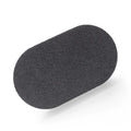 1pc With Handle Emery Sponge Rub Magic Rub, Suitable For Kitchen Countertops, Wash Pot Bottom Black Dirt, Wipe Chopping Board Qme Black