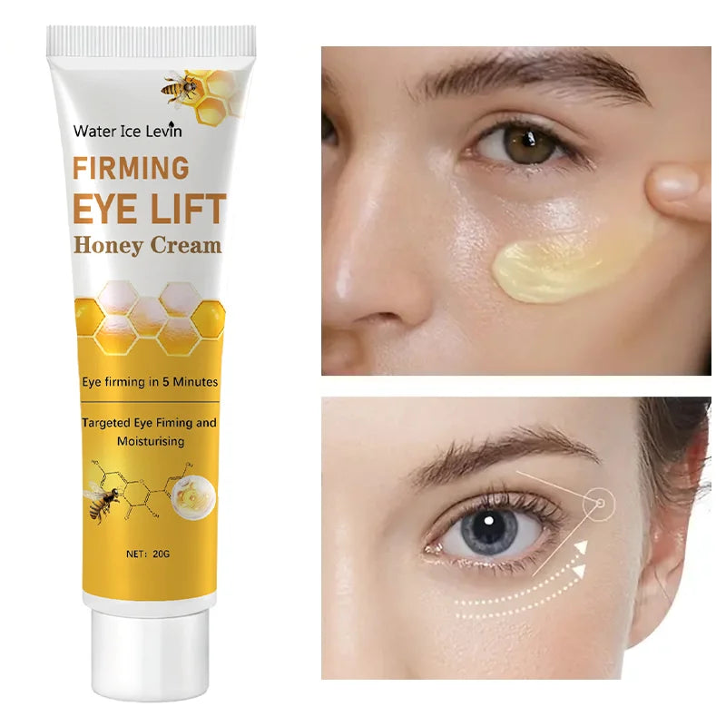 Honey Eye Cream lightens dark circles, firming skin Instant Eye Repair Essence Eye Beauty treatment Qme