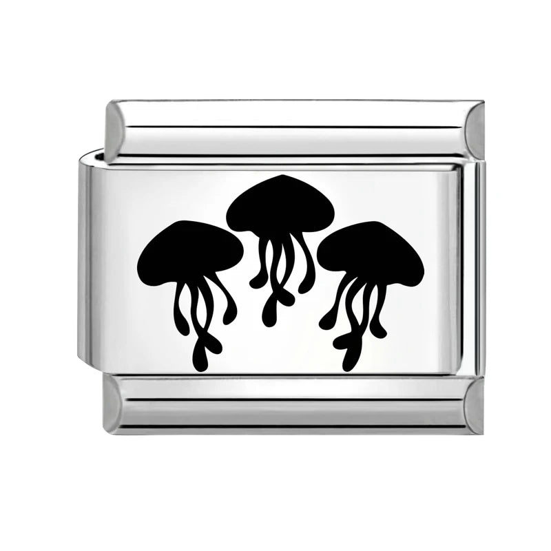 2026 Design Jellyfish Shell Pearl Turtle Laser Engraving Italian
