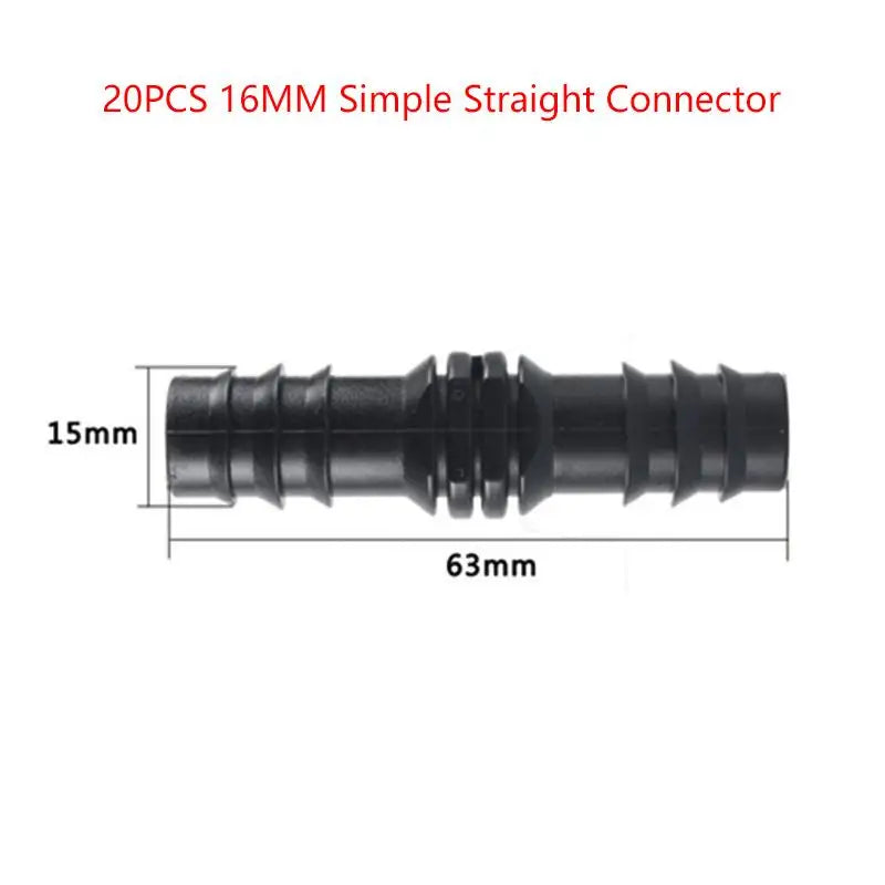 Garden Watering Hose Repair Extension Drip Irrigation Connectors Qme A2