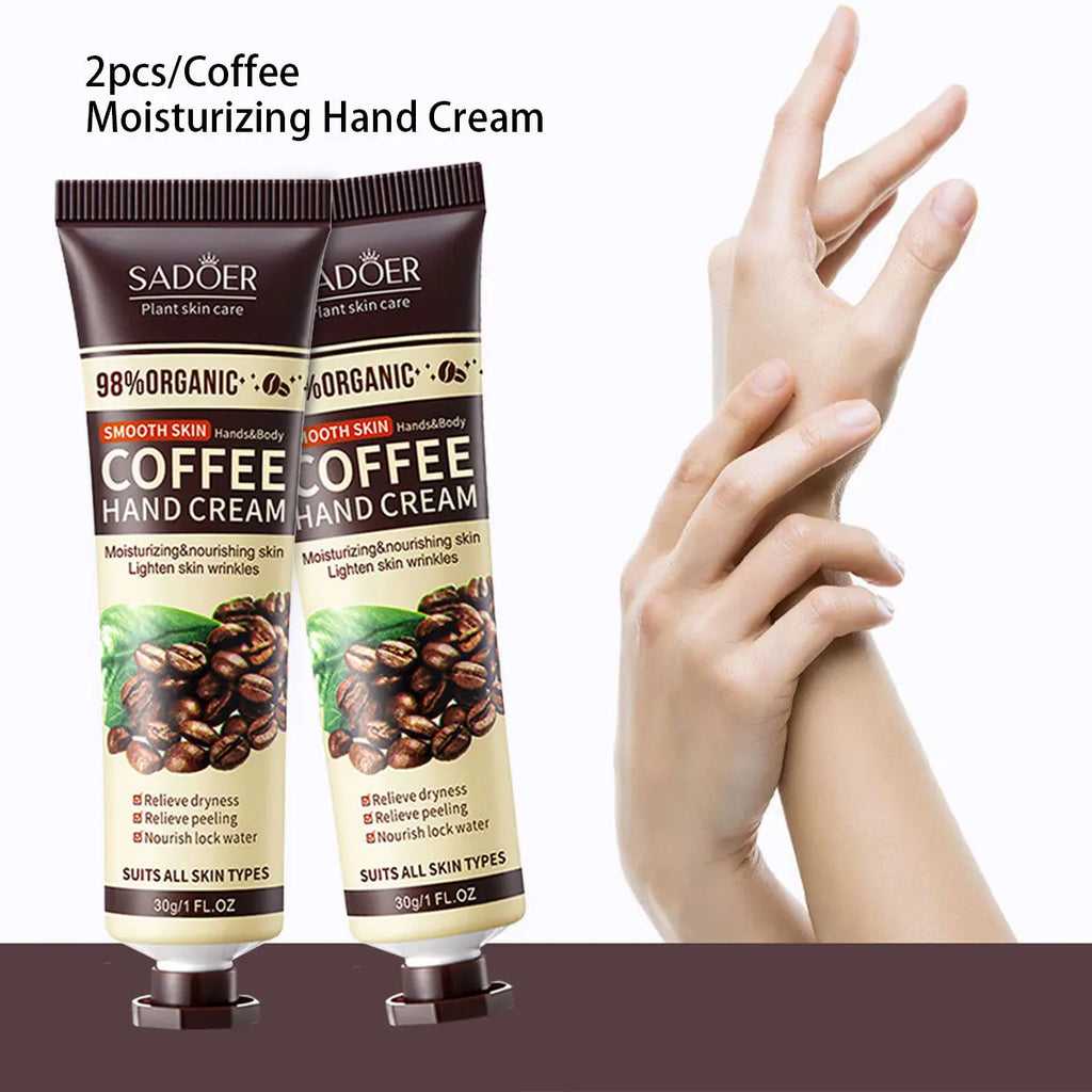 Coffee Moisturizing Hand Cream Skin Dry Autumn Winter Seasons Qme Coffee Hand Cream 30g