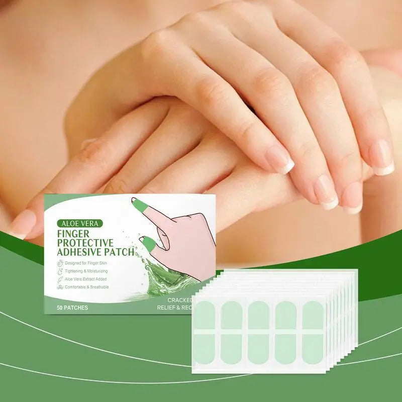 Box Cracked Hands Patches Moisturizing Dry Finger Tape Bandage Qme