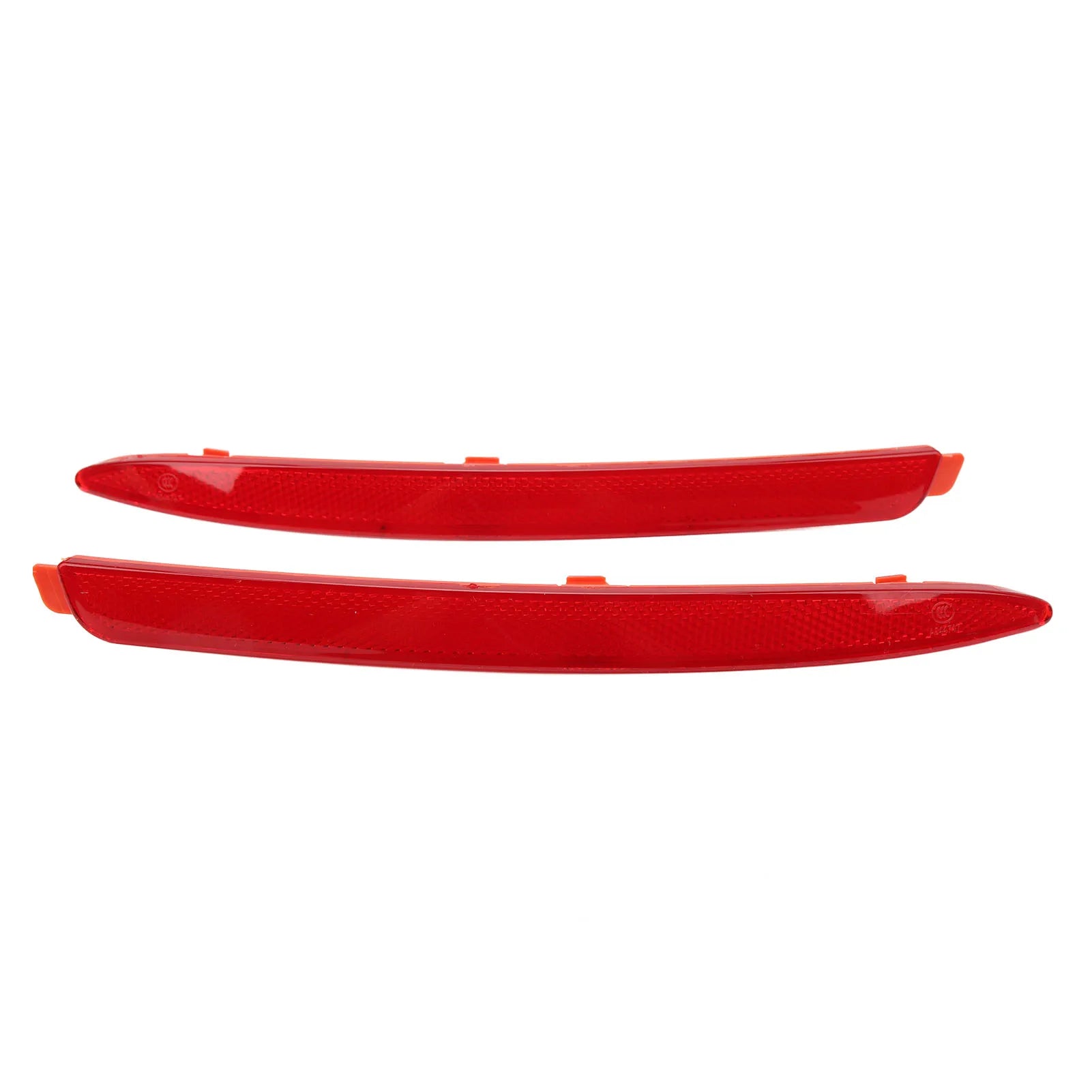 1Z0945106A Rear Bumper Reflector Left Right 1Z0945105A Replacement for 1z Facelift 2009‑2012 Bumper Reflector Qme Red