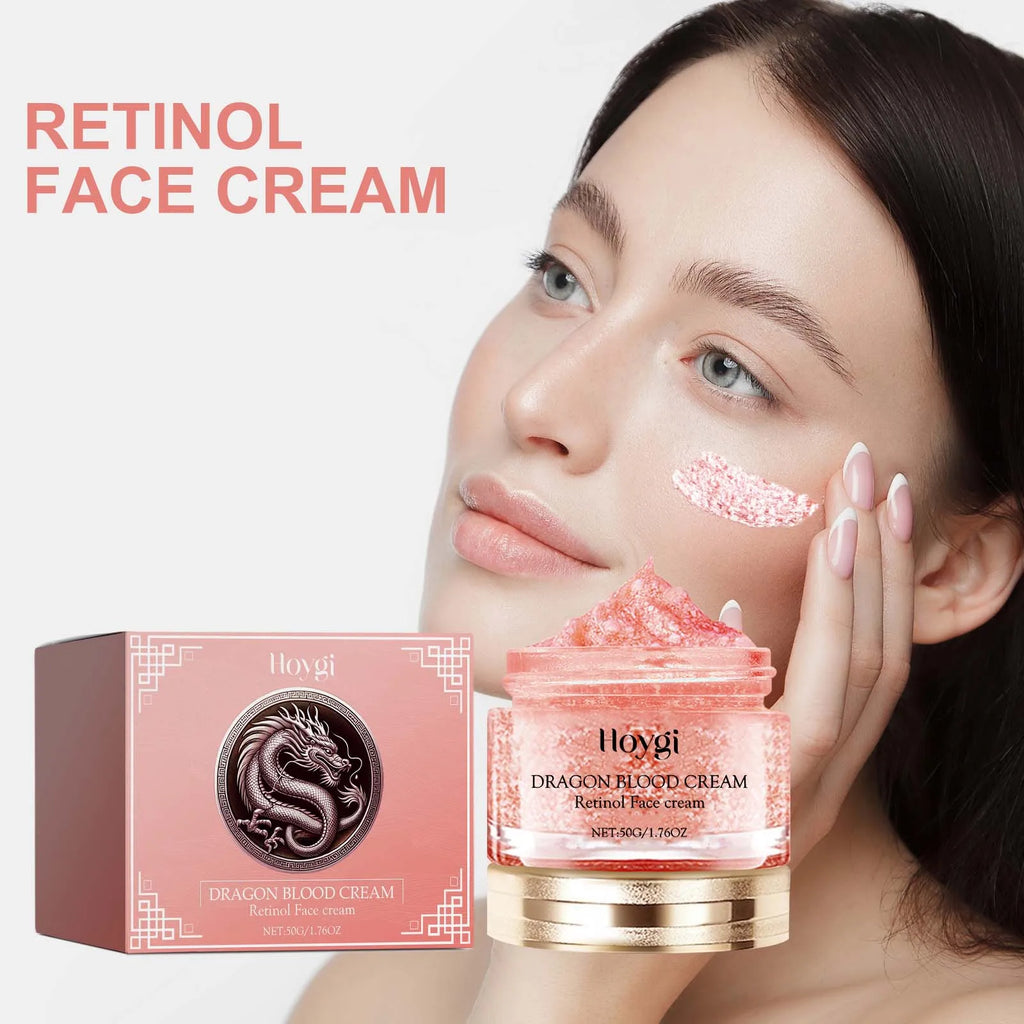 Dragon Blood Cream Smoothing Wrinkle Reducing & Contour Lifting Rejuvenation Moisturizing Nourishing Retinol Firming Face Cream Qme