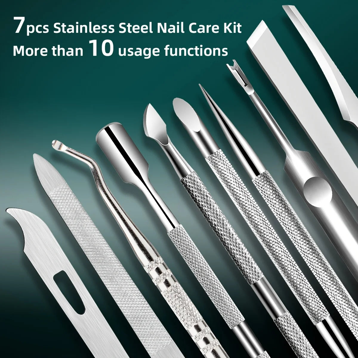 Stainless Steel Nail Care Precision Cuticle Remover Trimmer Includes Qme