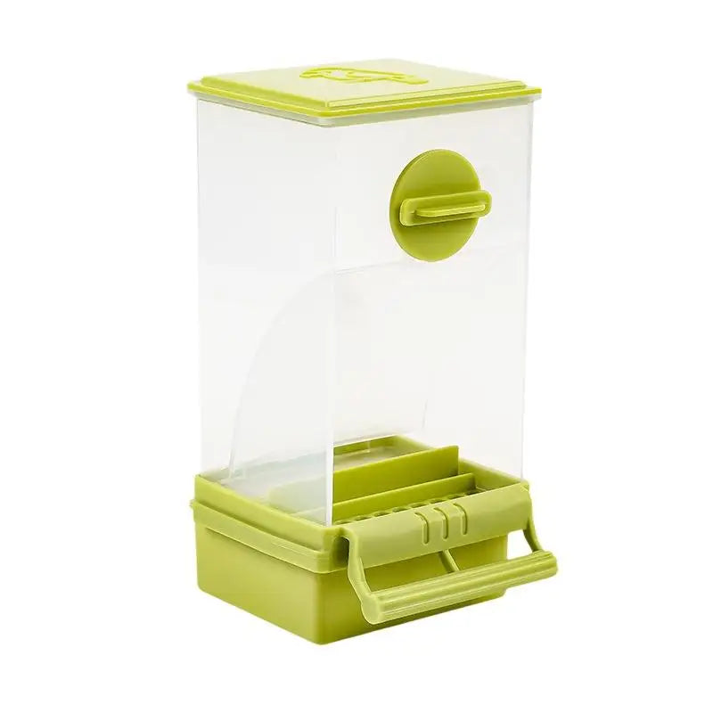 Trough Parrot Feeder Cage Accessories Bird Suppliestransparent Qme