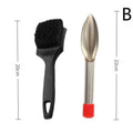 Lawn Mower Cleaning Kit Efficient Scraper & Brush Stainless Steel Ergonomic For Professional Lawn Maintenance Garden Tool Set Qme B