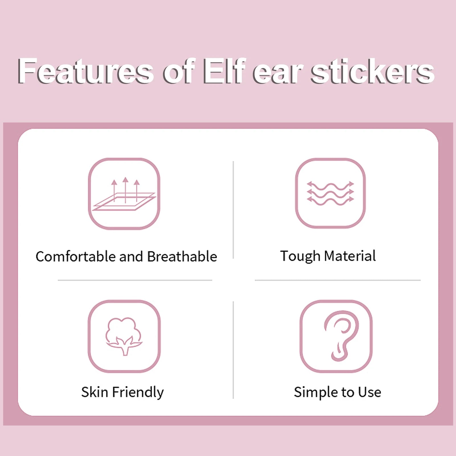 Cosmetic Ear Corrector Elf Stickers Patches No More Big Ears Sticking Qme