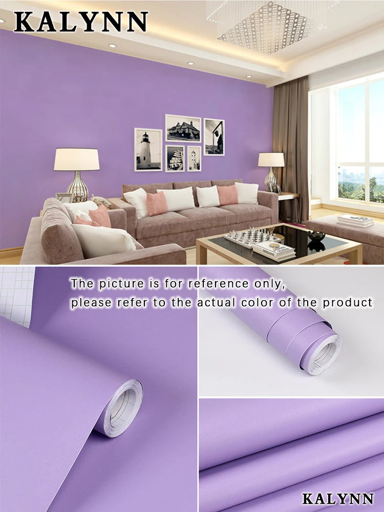Yellow Peel Stick Wallpaper Vinyl Removable Wall Paper Self-adhesive Qme
