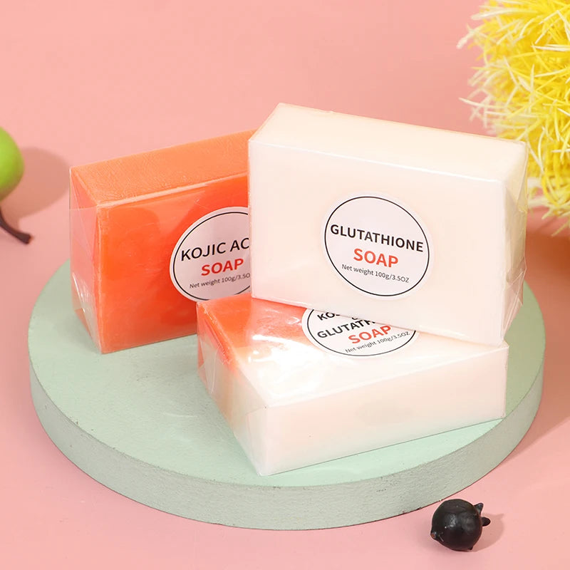 Kojic Acid Soap Dark Black Skin Lightening Handmade Kogic Glutathione Qme