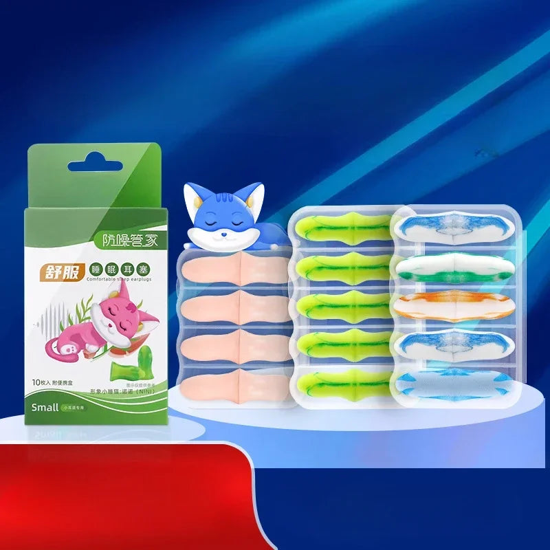 Earplugs For Sleeping, Anti-Noise Protection, Special Mute, Soft Slow Rebound, Student Soundproof Qme
