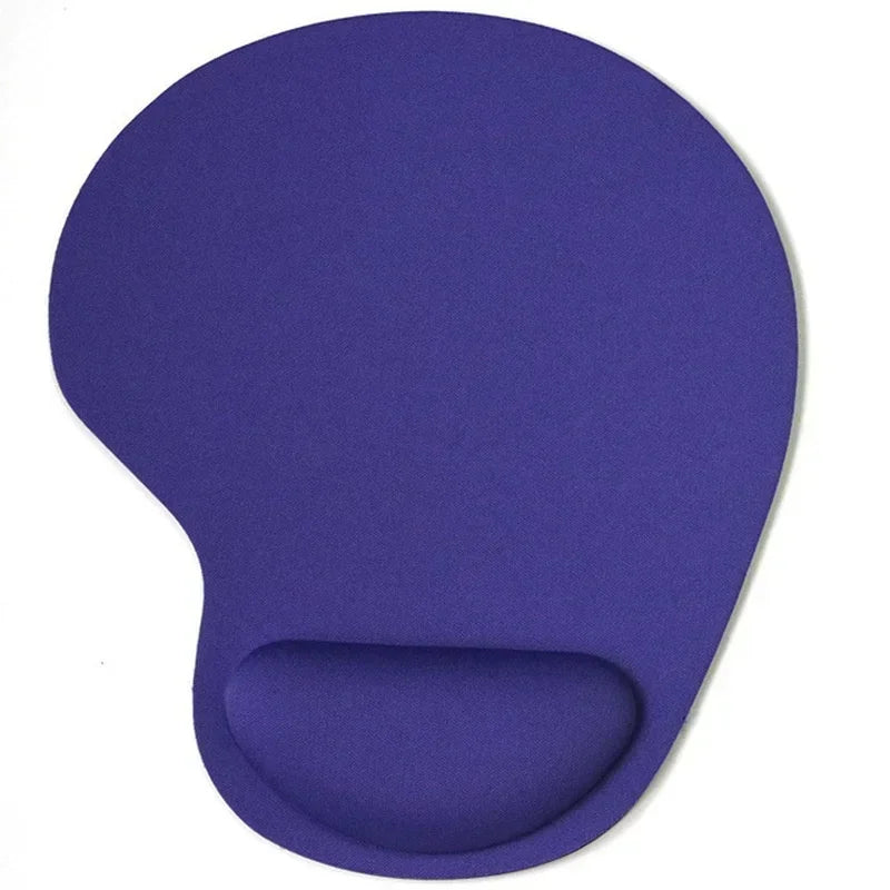 EVA Protect Wrist Mouse Pad Stationery Soft Sponge Computer Play Game Convenient Memory Anti Slip Office Desk Accessories Qme Purple
