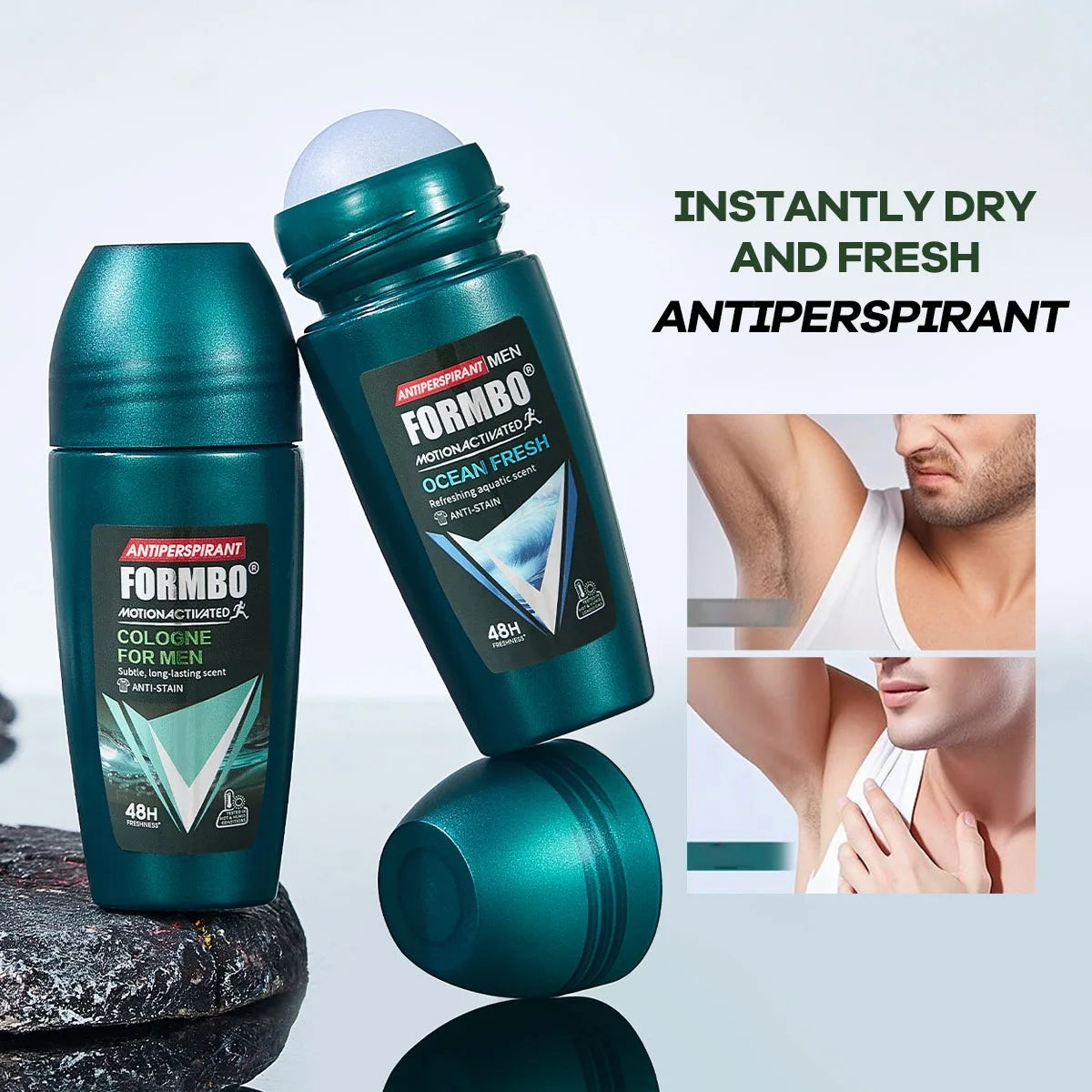 Men's Anti Sweat Body Lotion Long-lasting Fragrance Fresh Aroma Qme
