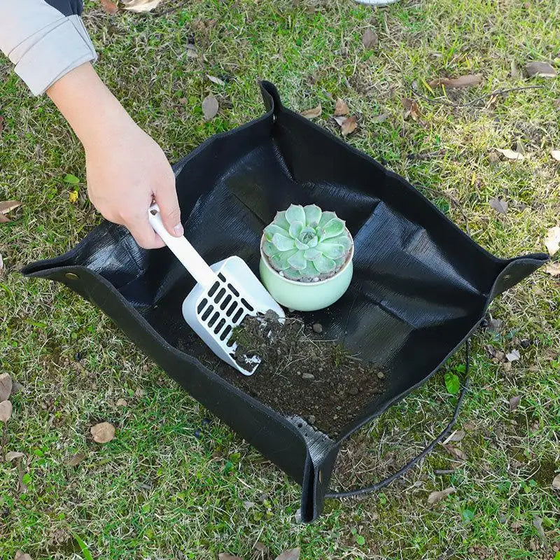 Succulent Potting Mat Portable Gardening Plant Repotting Waterproof Qme