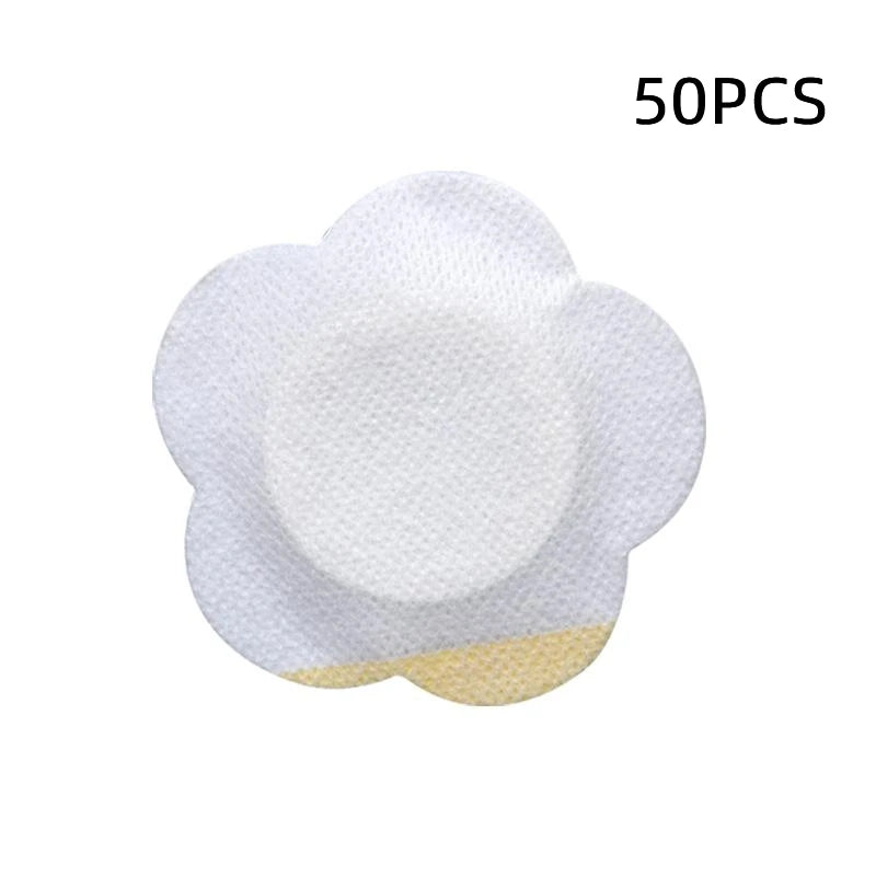 Replacement Disposable Castor Oil Self-adhesive Adhesive Navel Qme White