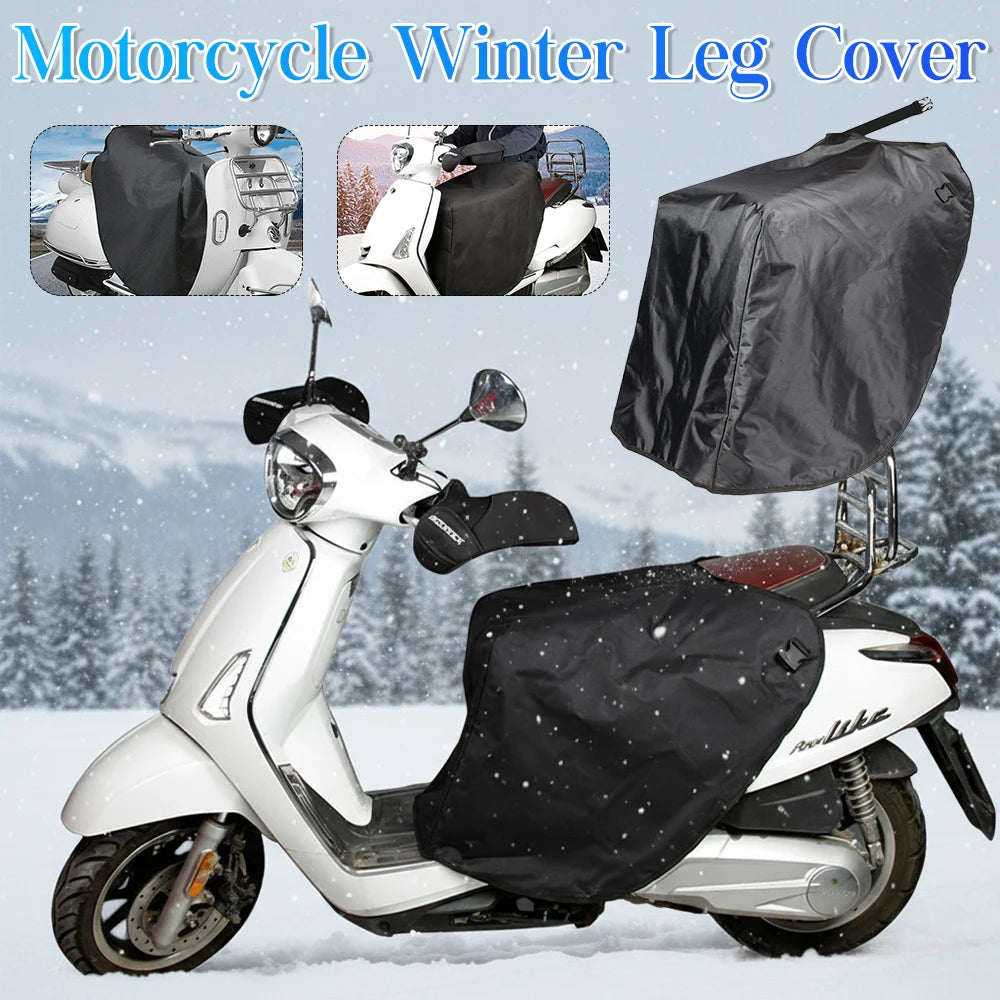 Motorcycle Winter Quilt Windproof Motorcycle Leg Cover Winter Thermal Quilt Water Repellent Winter Quilt for Motorcycles Scooter Qme Default Title
