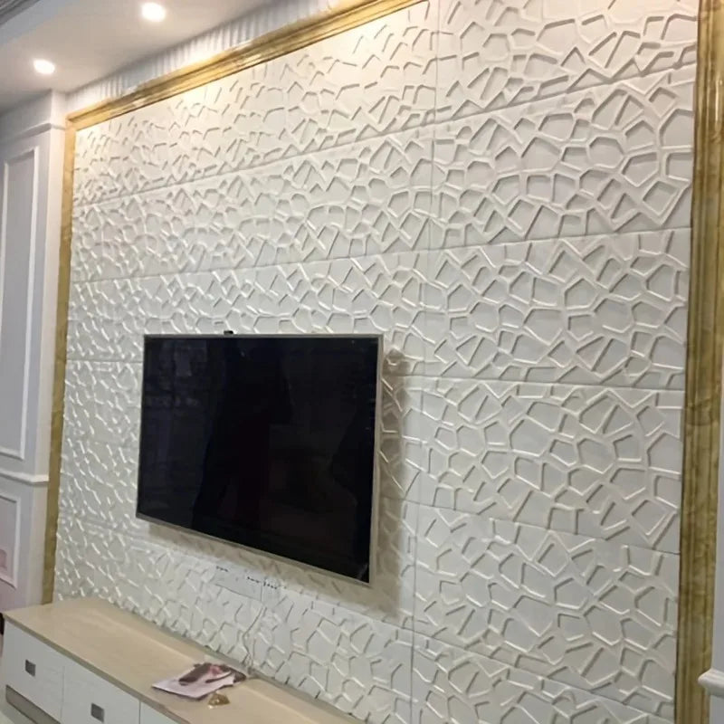 5-20pcs 35x35cm 3D Peel & Stick Ceiling Wall Stickers Waterproof Anti-Collision Wallpaper for Bedroom Home Background Qme