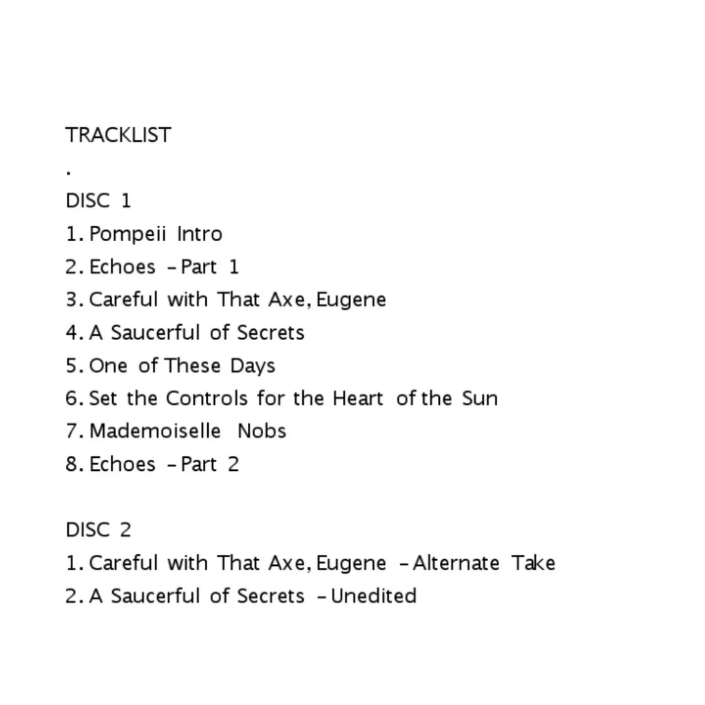 Progressive Rock Band Live Album, "At Pompeii" Silhouette Ruins Cover Art Style, Epic & Atmospheric Tracks for Music Collectors Qme