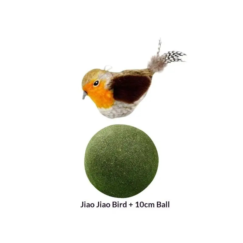 1/2/3PCS Cat Toys Self-Entertainment And Relaxation Swing Toys Cat Teasing Sticks Bite-Resistant Realistic Bird Pet Toys Cats Qme A9