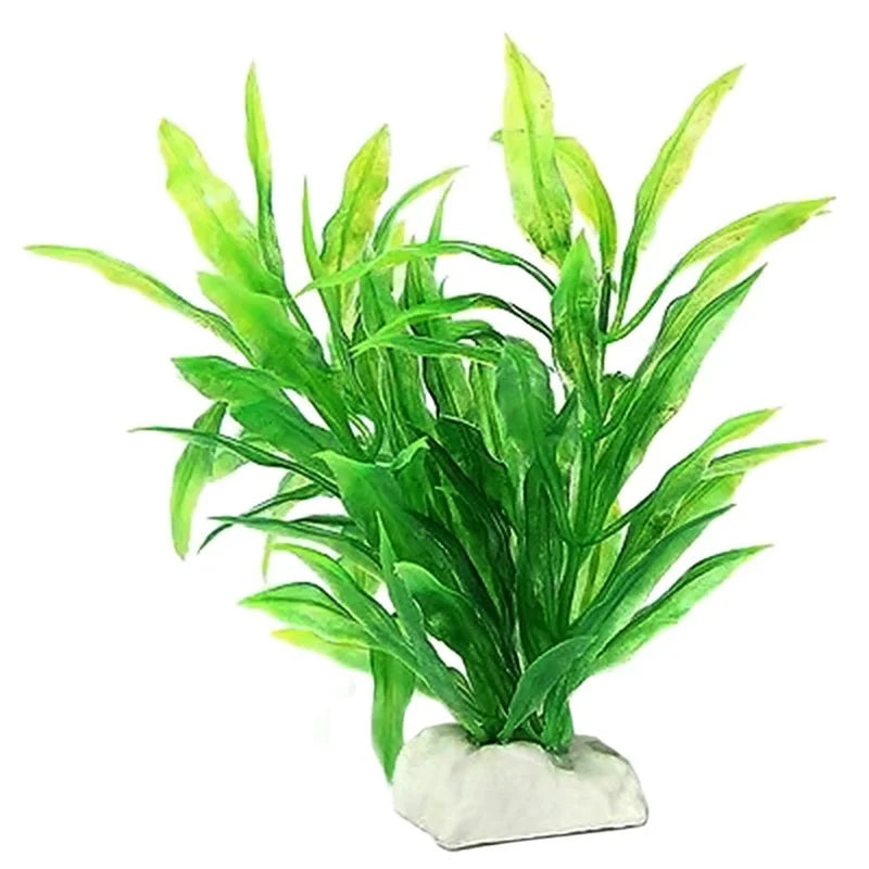 Plastic Non-toxic Simulation Aquatic Grass Artificial Plant Aquarium Landscape Plants Fish Hiding Fish Tank Decoration Qme