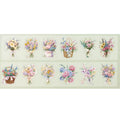 Stickers Tape 40mm*2m Bouquet Bouquet Die-Cut Tape Scrapbooking Stationery DIY & Handbook Mobile Phone Case Notebook Decoration Qme 6