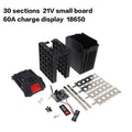 30 Cell 21V 60A 18650 Lithium Battery Shell PCB Charging Protection Qme one size