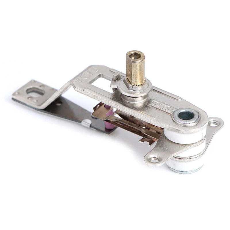 1Pc Household Electric Iron Thermostat Thermal Control Silver Tone AC 250V 10A. Qme
