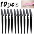 30/10Pcs Bottle Eyebrow Razors With Container Facial Eye Brow Trimmer In Case Hair Removal Shaver Safe Blades Trimming Tools Qme 10pcs Black Opp bag