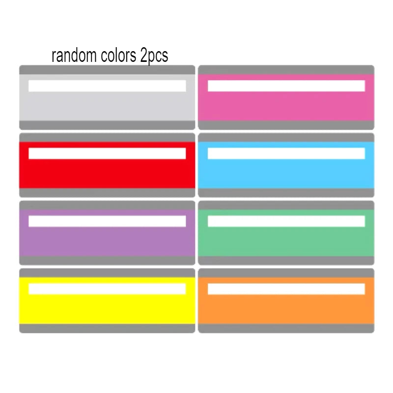 Large Guided Reading Strips Highlight Overlays Multicolor Tracking Qme