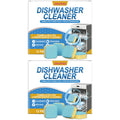 Dishwasher Cleaning Tablets Remove Residual Oil Stains Reduce Bacteria Eliminate Odors Dishwasher Cleaning Effervescent Tablets Qme 24pcs Boxed
